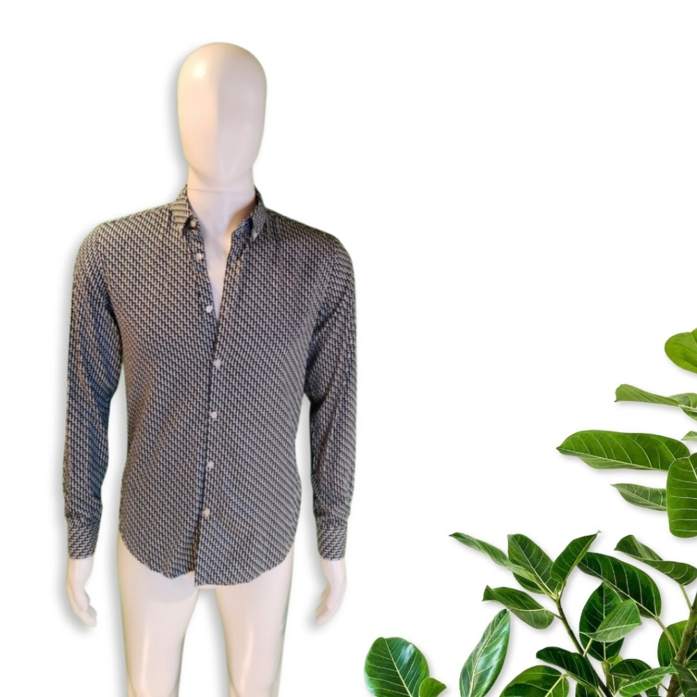 Calvin Klein S Men's Dress Button Up Shirt